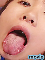 Extreme bukkake semen eating